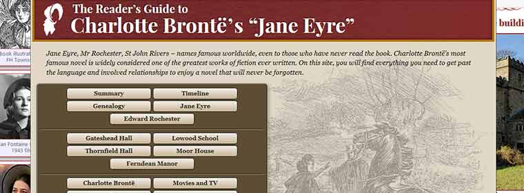Screen shot of Jane Eyre