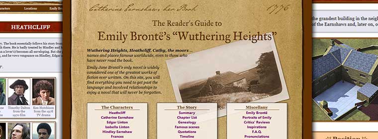 Screen shot of Wuthering Heights